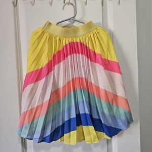 Billieblush Multicolor Pleated A-Line Skirt